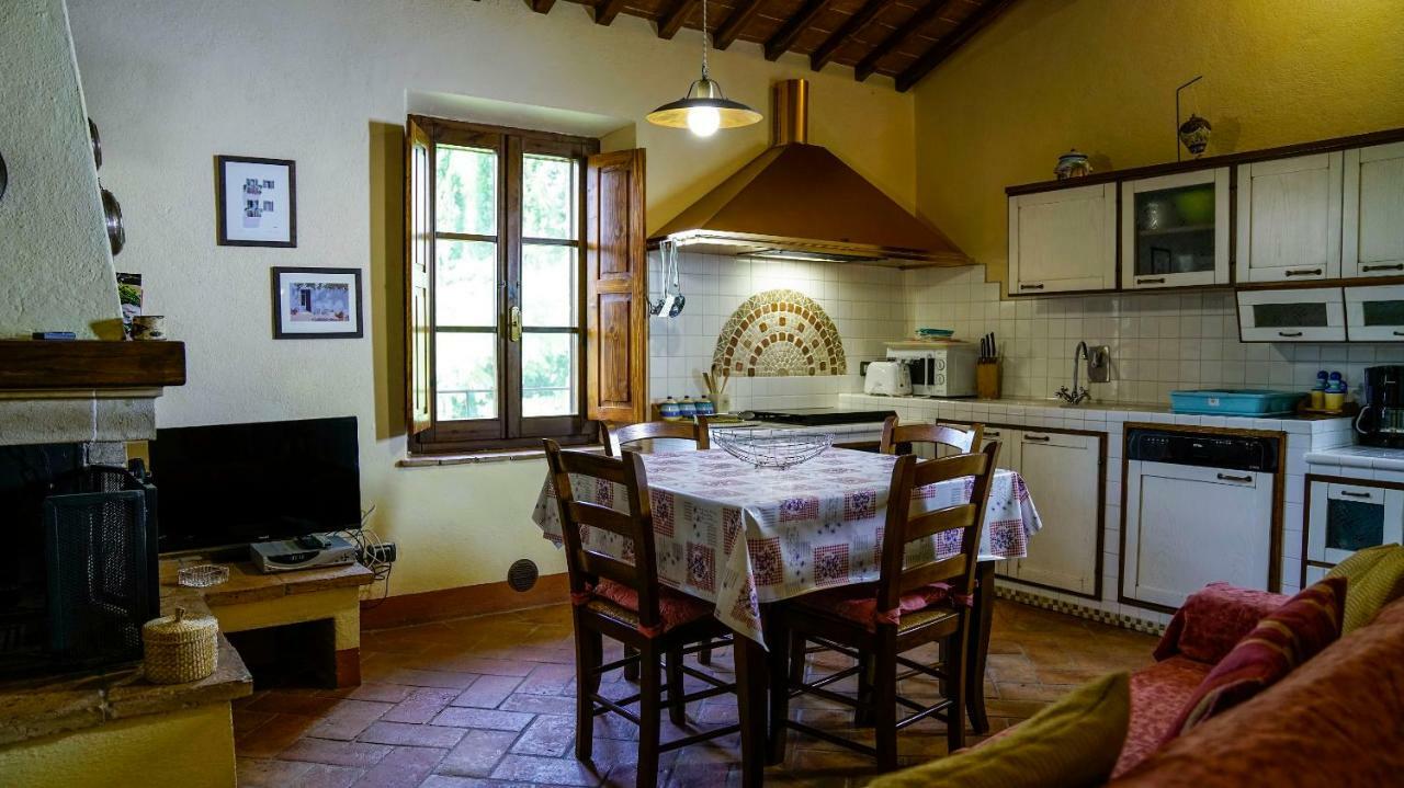 La Casa Del Fattore Monteriggioni Buitenkant foto